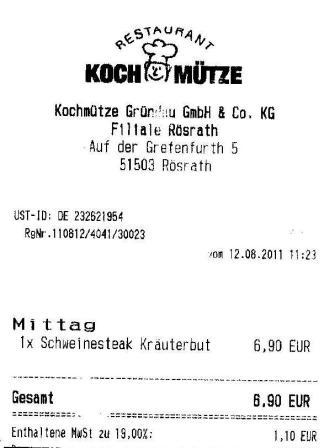 ssuk Hffner Kochmtze Restaurant